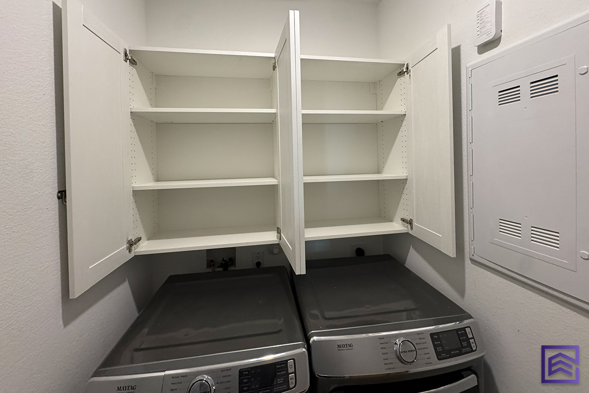 custom shelving installed and built by Lynnmar Services